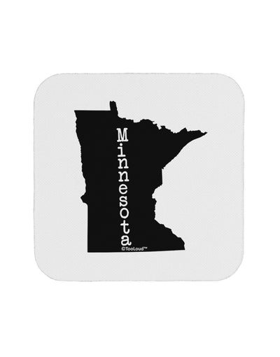 Minnesota - United States Shape Coaster-Coasters-TooLoud-White-Davson Sales