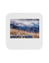 Pikes Peak CO Mountains Text Coaster by TooLoud-Coasters-TooLoud-1-Davson Sales