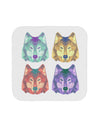 Geometric Wolf Head Pop Art Coaster by TooLoud-Coasters-TooLoud-1-Davson Sales