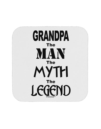 The Man The Myth The Legend Grandpa Coaster by TooLoud-Coasters-TooLoud-White-Davson Sales