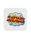 Captain Awesome - Superhero Style Coaster by TooLoud-Coasters-TooLoud-White-Davson Sales