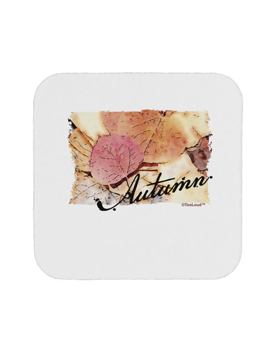 Colorado - Autumn WaterColor Text Coaster-Coasters-TooLoud-1-Davson Sales