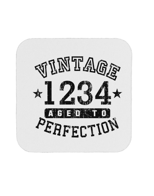 Personalized Vintage Birth Year Distressed Coaster by TooLoud-Coasters-TooLoud-1-Davson Sales