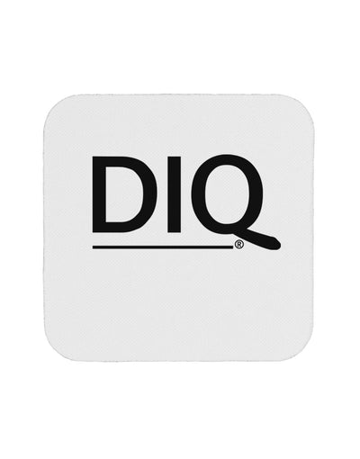 DIQ Wear Logo Coaster-Coasters-DIQ Wear-White-Davson Sales