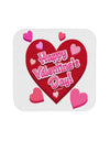 Happy Valentine's Day Romantic Hearts Coaster-Coasters-TooLoud-White-Davson Sales