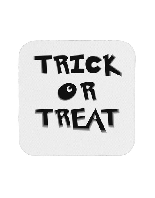Trick or Treat Halloween Pumpkin Coaster-Coasters-TooLoud-White-Davson Sales
