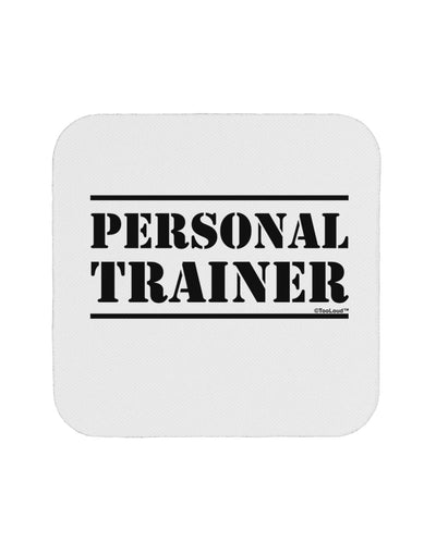 TooLoud Personal Trainer Military Text Coaster-Coasters-TooLoud-1 Piece-Davson Sales