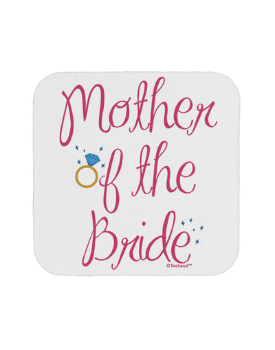 Mother of the Bride - Diamond - Color Coaster-Coasters-TooLoud-White-Davson Sales