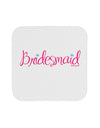Bridesmaid Design - Diamonds - Color Coaster-Coasters-TooLoud-White-Davson Sales