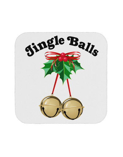 Jingle Balls with Text Coaster-Coasters-TooLoud-White-Davson Sales