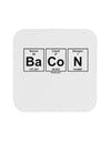 Bacon Periodic Table of Elements Coaster by TooLoud-Coasters-TooLoud-White-Davson Sales