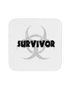 Biohazard Survivor - Zombie Apocalypse Coaster-Coasters-TooLoud-White-Davson Sales