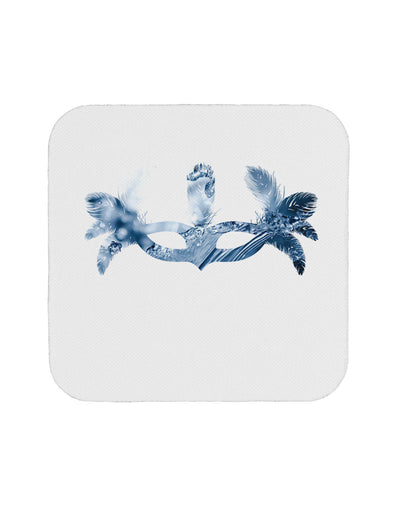 Water Masquerade Mask Coaster by TooLoud-Coasters-TooLoud-White-Davson Sales