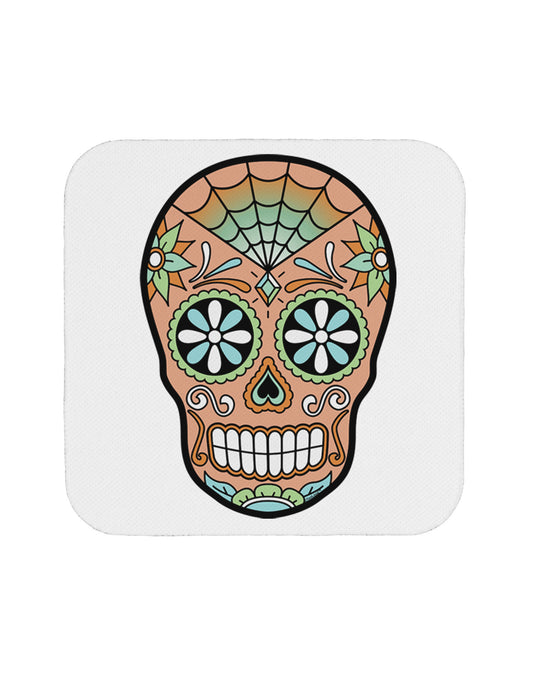 Version 6 Copper Patina Day of the Dead Calavera Coaster-Coasters-TooLoud-White-Davson Sales