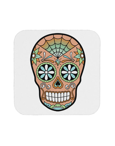 Version 6 Copper Patina Day of the Dead Calavera Coaster-Coasters-TooLoud-White-Davson Sales