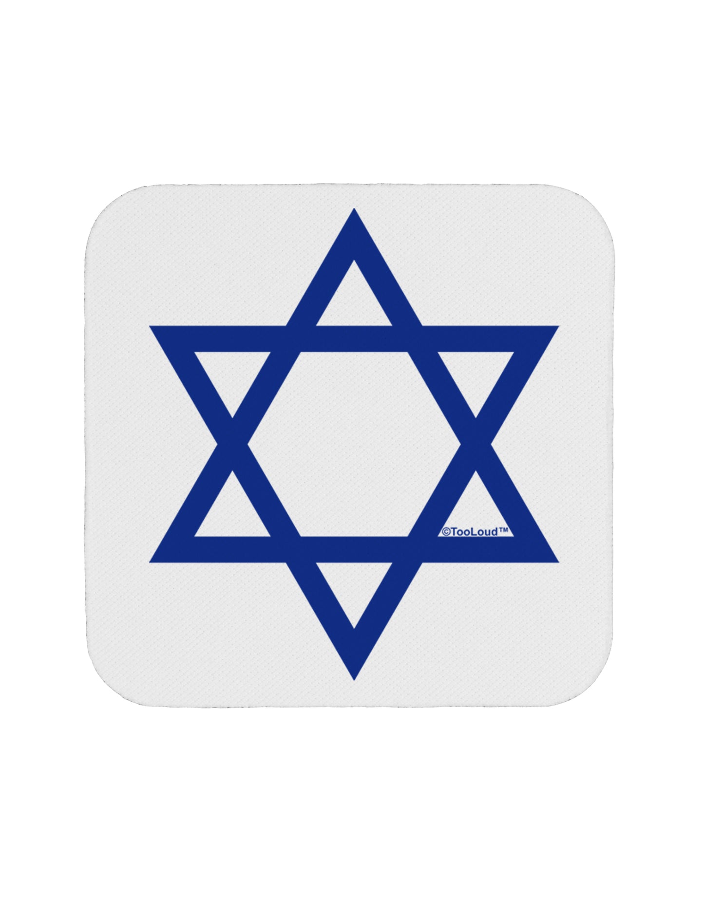 Jewish Star of David Coaster by TooLoud-Coasters-TooLoud-1-Davson Sales