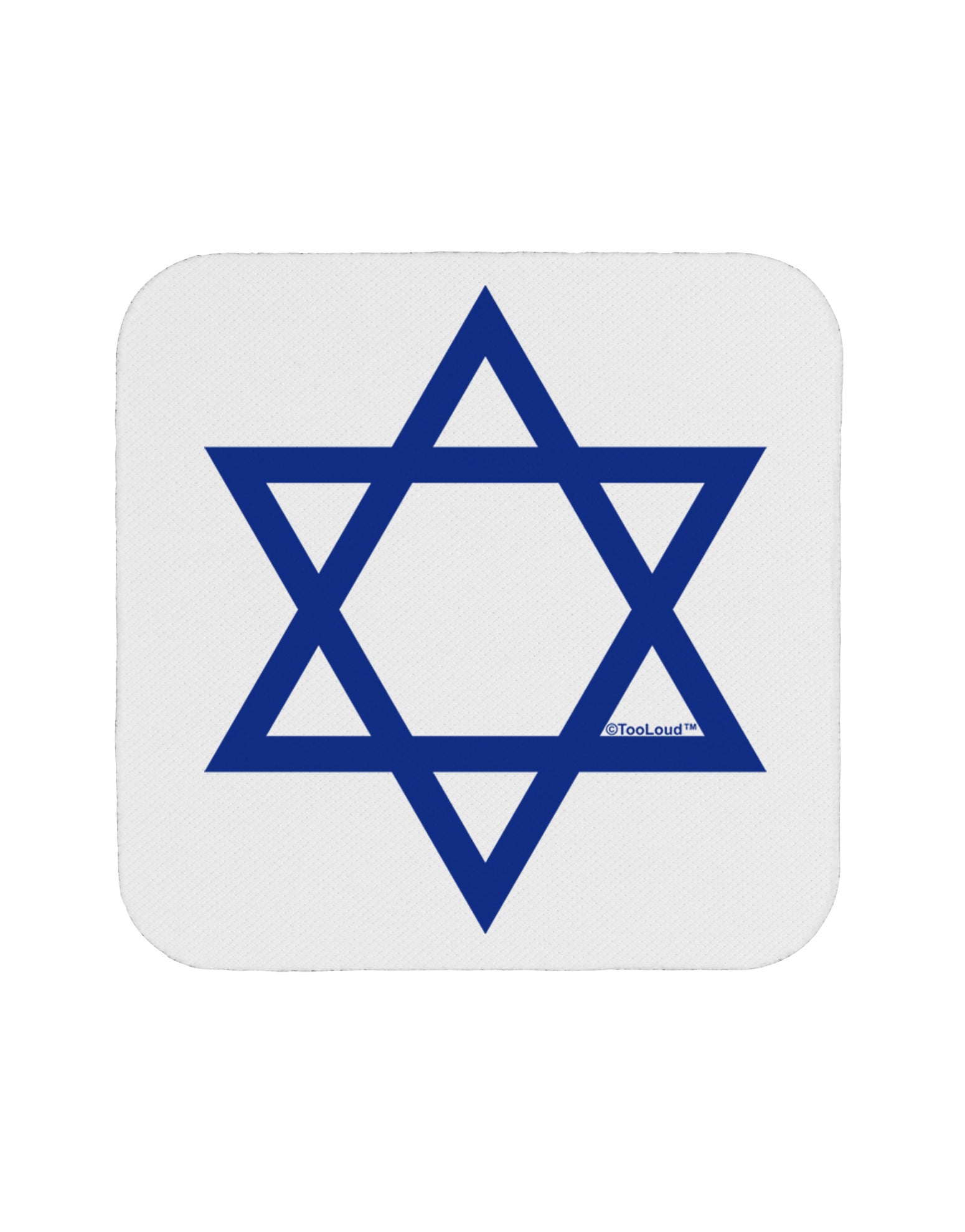Jewish Star of David Coaster by TooLoud-Coasters-TooLoud-1-Davson Sales