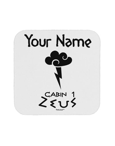 Personalized Cabin 1 Zeus Coaster by TooLoud-Coasters-TooLoud-White-Davson Sales