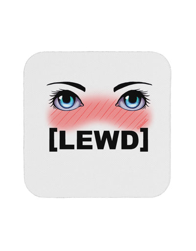 Blushing Anime Eyes Lewd Coaster by TooLoud-Coasters-TooLoud-1-Davson Sales