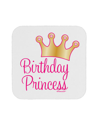 Birthday Princess - Tiara Coaster by TooLoud-Coasters-TooLoud-White-Davson Sales