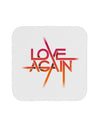 Love Again Typography Coaster-Coasters-TooLoud-1-Davson Sales