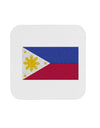 TooLoud Distressed Philippines Flag Coaster-Coasters-TooLoud-1 Piece-Davson Sales