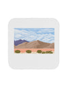 Pixel Landscape - Desert Coaster-Coasters-TooLoud-White-Davson Sales