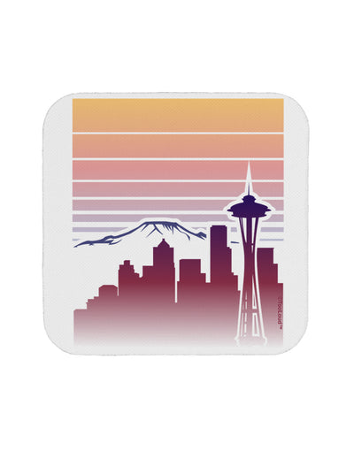 Seattle Skyline Sunrise Coaster-Coasters-TooLoud-1-Davson Sales