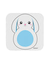 Cute Bunny with Floppy Ears - Blue Coaster by TooLoud-Coasters-TooLoud-White-Davson Sales