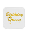 Birthday Queen Text Coaster by TooLoud-Coasters-TooLoud-1-Davson Sales