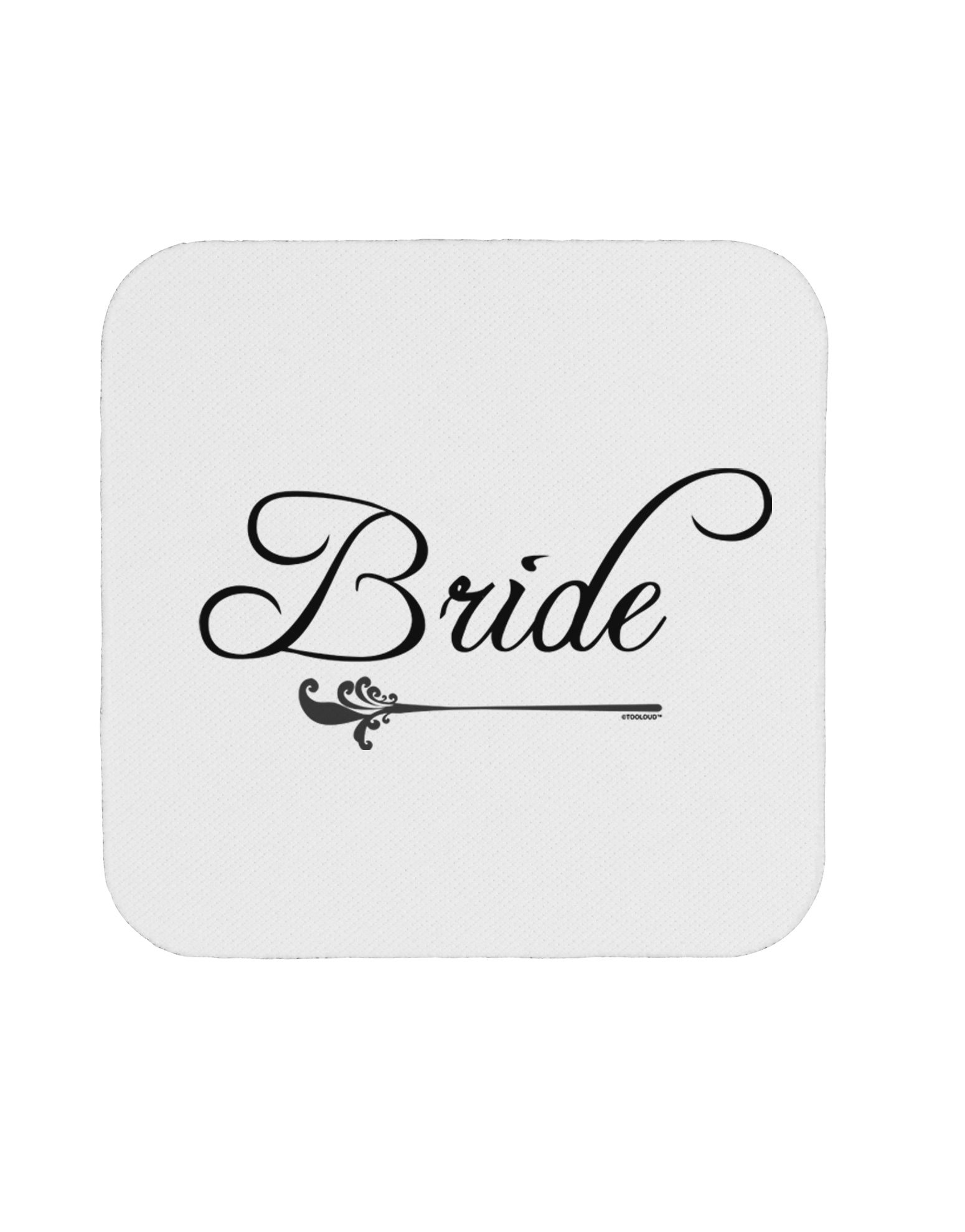 TooLoud Bride Coaster-Coasters-TooLoud-1 Piece-Davson Sales