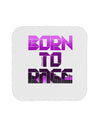 Born To Rage Purple Coaster-Coasters-TooLoud-White-Davson Sales