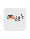 Wiggle - Twerk Medium Coaster-Coasters-TooLoud-White-Davson Sales