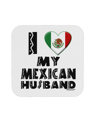 I Heart My Mexican Husband Coaster by TooLoud-Coasters-TooLoud-White-Davson Sales