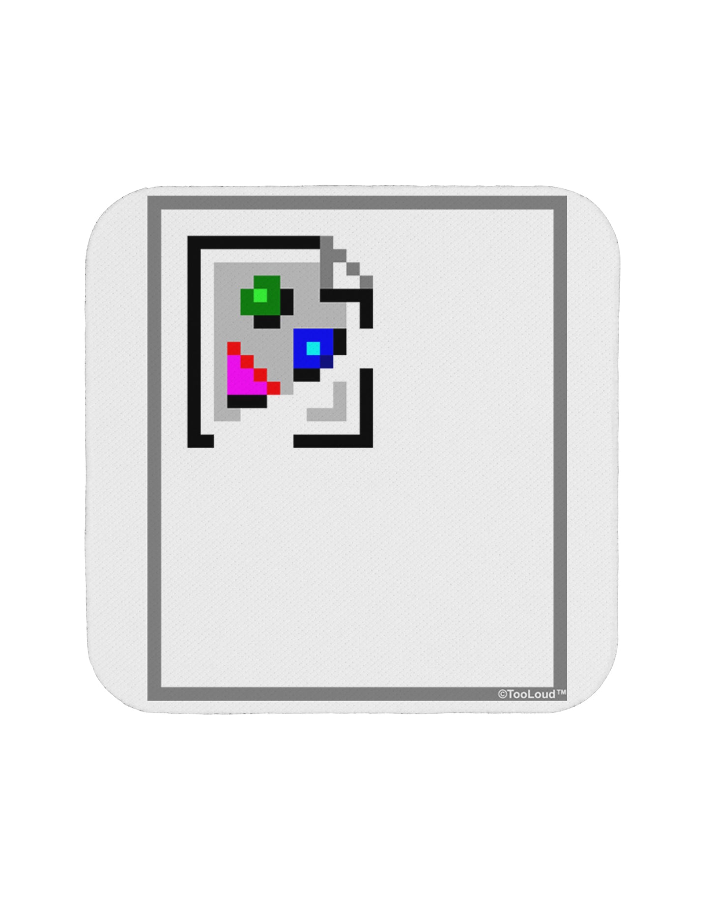 Broken Image Link - Tech Humor Coaster by TooLoud-TooLoud-1-Davson Sales