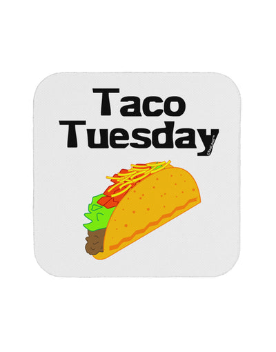 Taco Tuesday Design Coaster by TooLoud-Coasters-TooLoud-White-Davson Sales