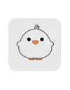 Cute Little Chick - White Coaster by TooLoud-Coasters-TooLoud-White-Davson Sales