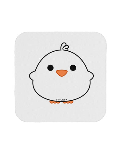 Cute Little Chick - White Coaster by TooLoud-Coasters-TooLoud-White-Davson Sales