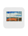 CO Beautiful View Text Coaster-Coasters-TooLoud-1-Davson Sales