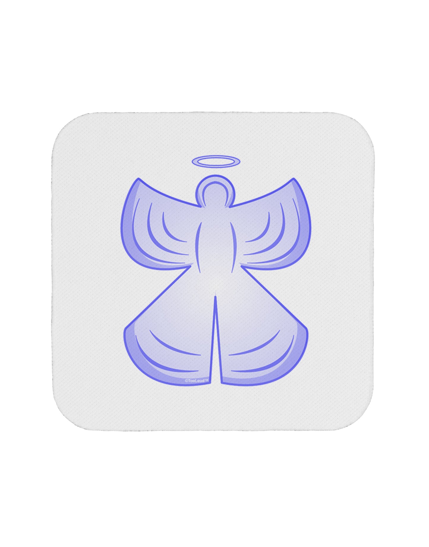 Snow Angel Design - Winter Coaster-Coasters-TooLoud-White-Davson Sales