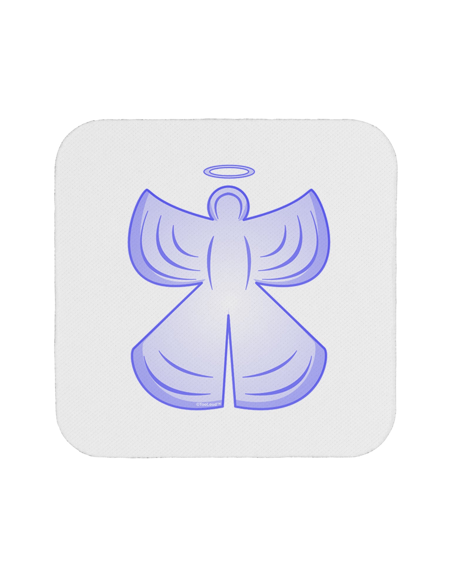 Snow Angel Design - Winter Coaster-Coasters-TooLoud-White-Davson Sales