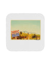 Arizona Scene Watercolor Coaster-Coasters-TooLoud-White-Davson Sales