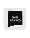 New Mexico - United States Shape Coaster by TooLoud-Coasters-TooLoud-White-Davson Sales