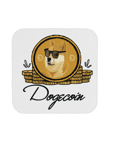 TooLoud Doge Coins Coaster-Coasters-TooLoud-1 Piece-Davson Sales