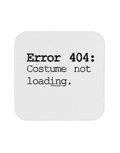 Error 404 Costume Distressed Coaster-Coasters-TooLoud-White-Davson Sales