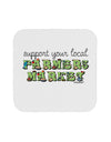 Support Your Local Farmers Market - Color Coaster-Coasters-TooLoud-White-Davson Sales