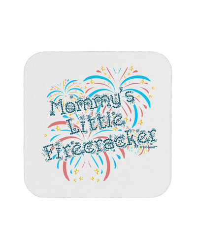 Mommy's Little Firecracker Coaster-Coasters-TooLoud-White-Davson Sales