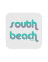 South Beach Color Scheme Design Coaster by TooLoud-Coasters-TooLoud-White-Davson Sales