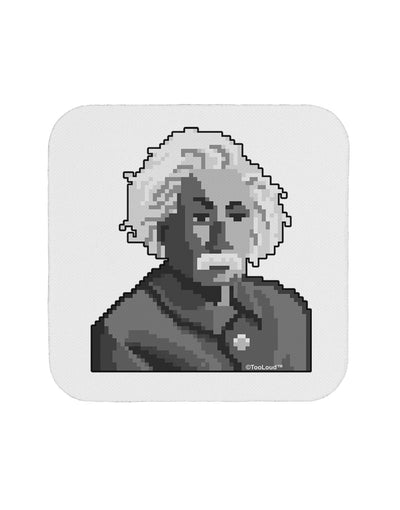 Pixel Albert Design Coaster by TooLoud-Coasters-TooLoud-White-Davson Sales