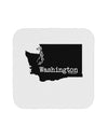 Washington - United States Shape Coaster-Coasters-TooLoud-White-Davson Sales